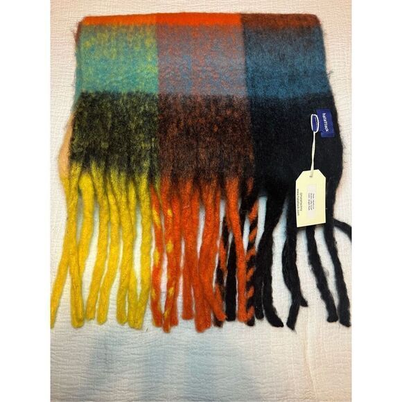 NWT HatAttack Bright Multi Lofty Scarf - Picture 3 of 5